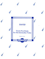 David - Twenty-four Etudes for the Intermediate Violist