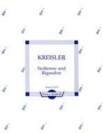 Kreisler - Sicilenne & Rigaudon