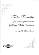 Telemann - 12 Fantasias for Solo Viola