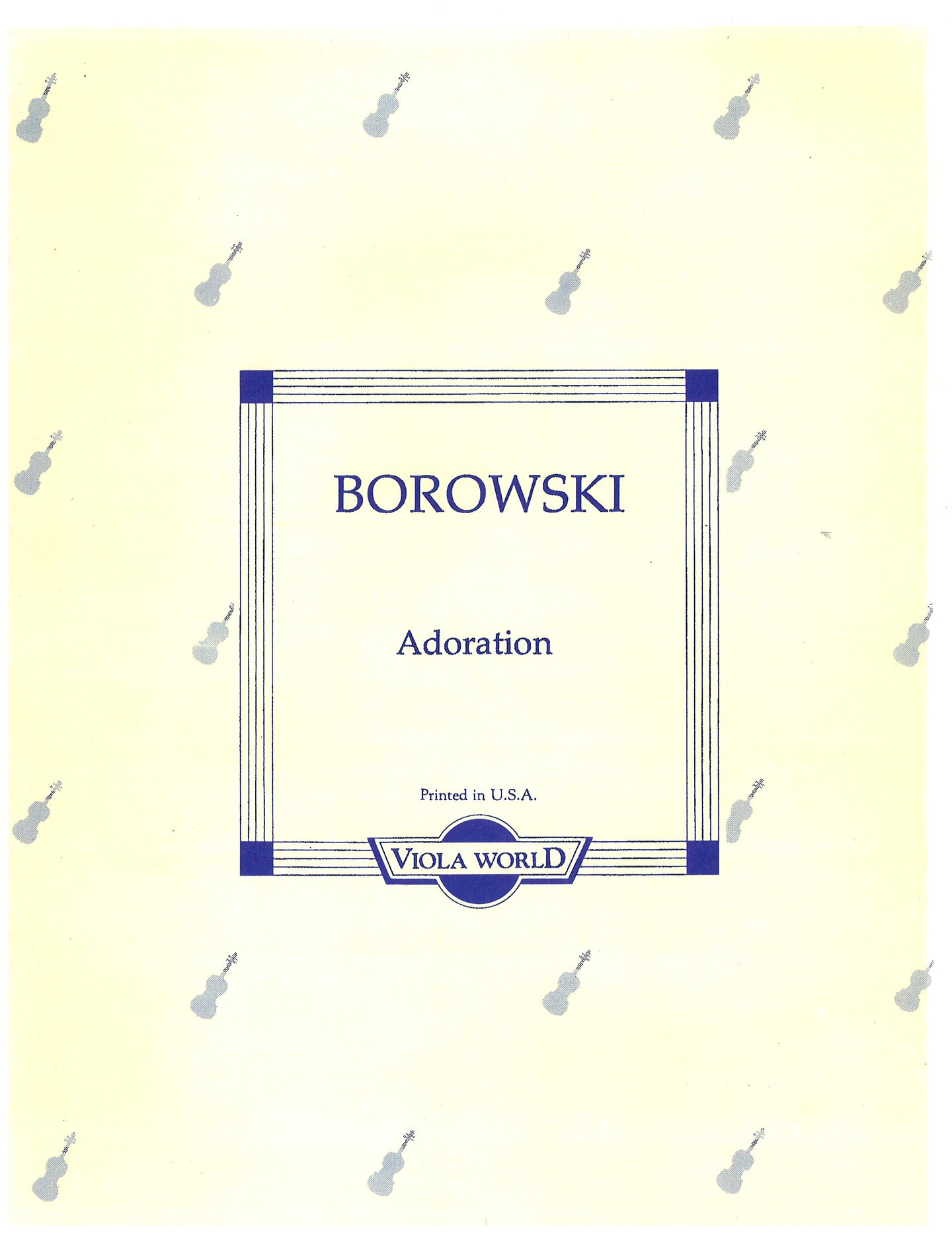 Borowski - Adoration